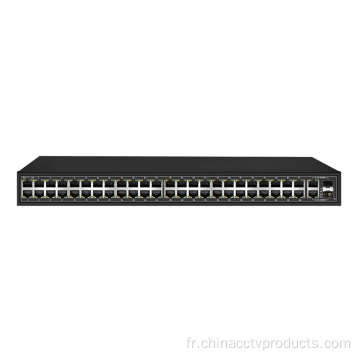 Switch Poe Network 48ports CCTV avec SFP Gigabit